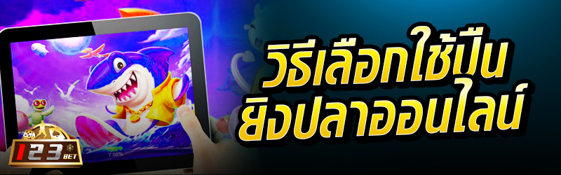 วิธีเลือกใช้ปืนยิงปลาออนไลน์