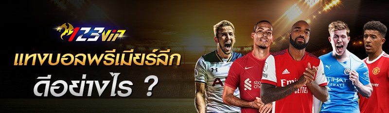 แทงบอลพรีเมียร์ลีกดีอย่างไร